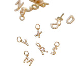 Pearl Initial Charm