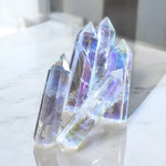 2.5-3inch Aura Crystal Quartz Point