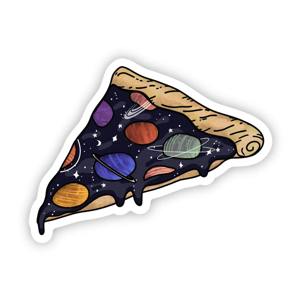 Planet Pizza Sticker