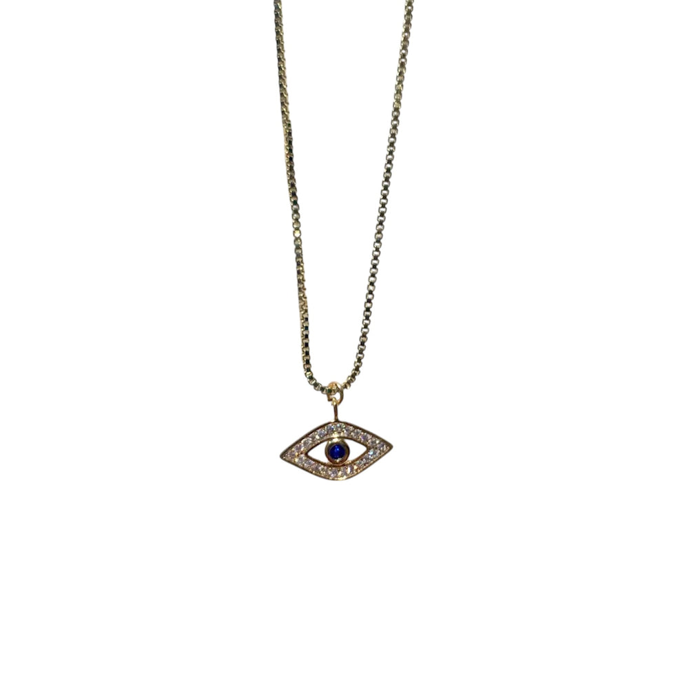 Rhiannon Evil Eye Necklace