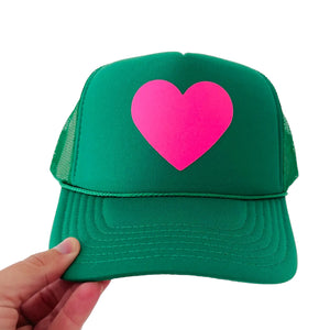 Heart Tucker Hat