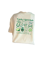 St. Patricks Day Tee, Lucky, Trendy Graphic Apparel, Lucky