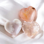 Mini Heart Flower Agate Bowl