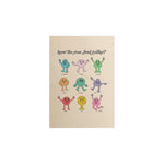 “How Do You Feel Today” Poster, Wall Art, Kids Poster