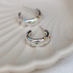 Penny Cz Star Hoop