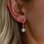 Opalite Starburst Huggies