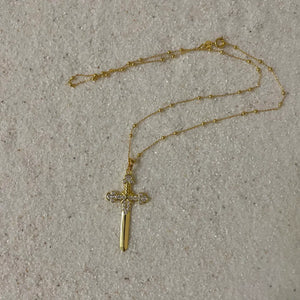 Golden Dagger Necklace