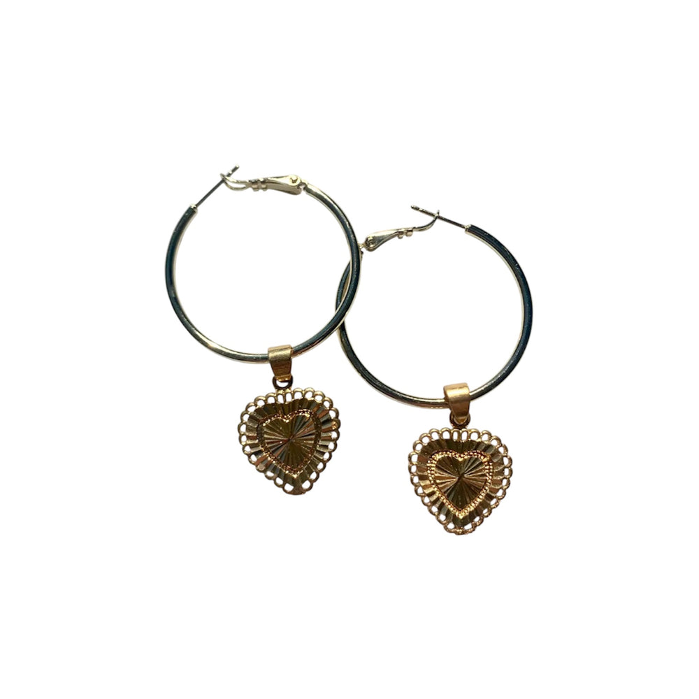 Heartbreaker Hoop Earrings