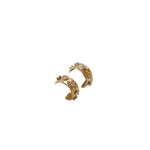 Cz Star Thick Hoops