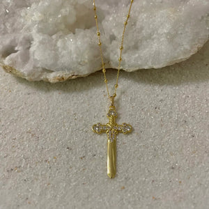 Golden Dagger Necklace