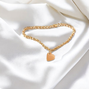 Edi Heart Bracelet Chain