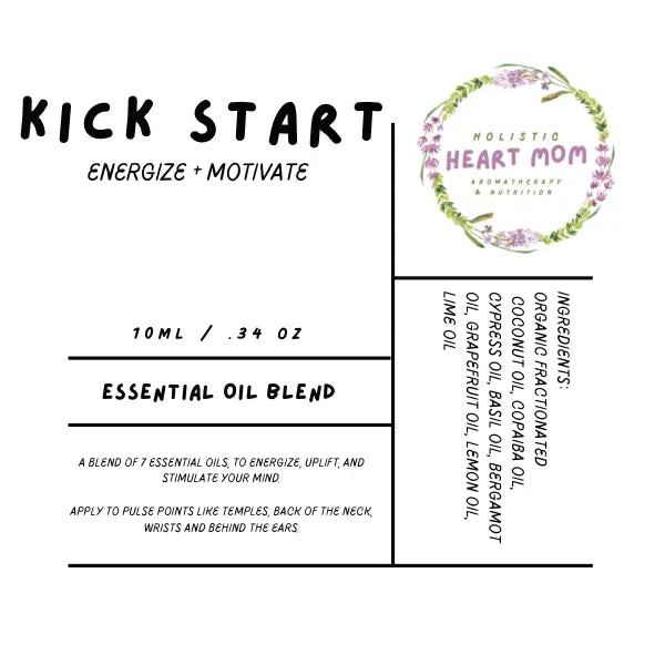 Essential Oil Blend For Motivation + Energizing