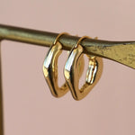 Organic Gold Hoops