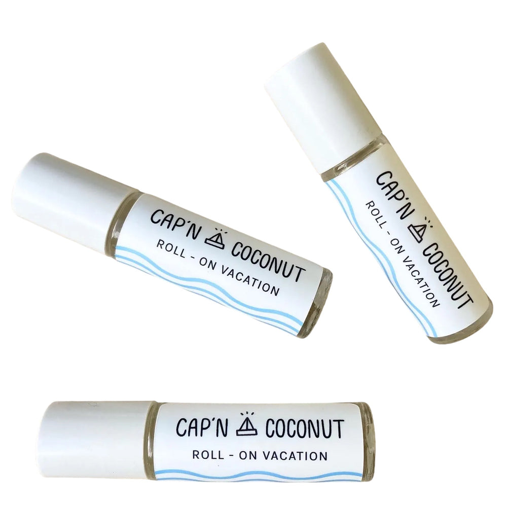 Coconut Vanilla CBD Roll-On Summer Vacation Perfume