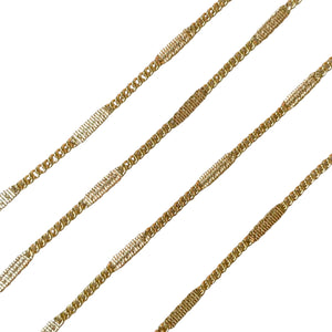 Pressed Detail Belly Chain