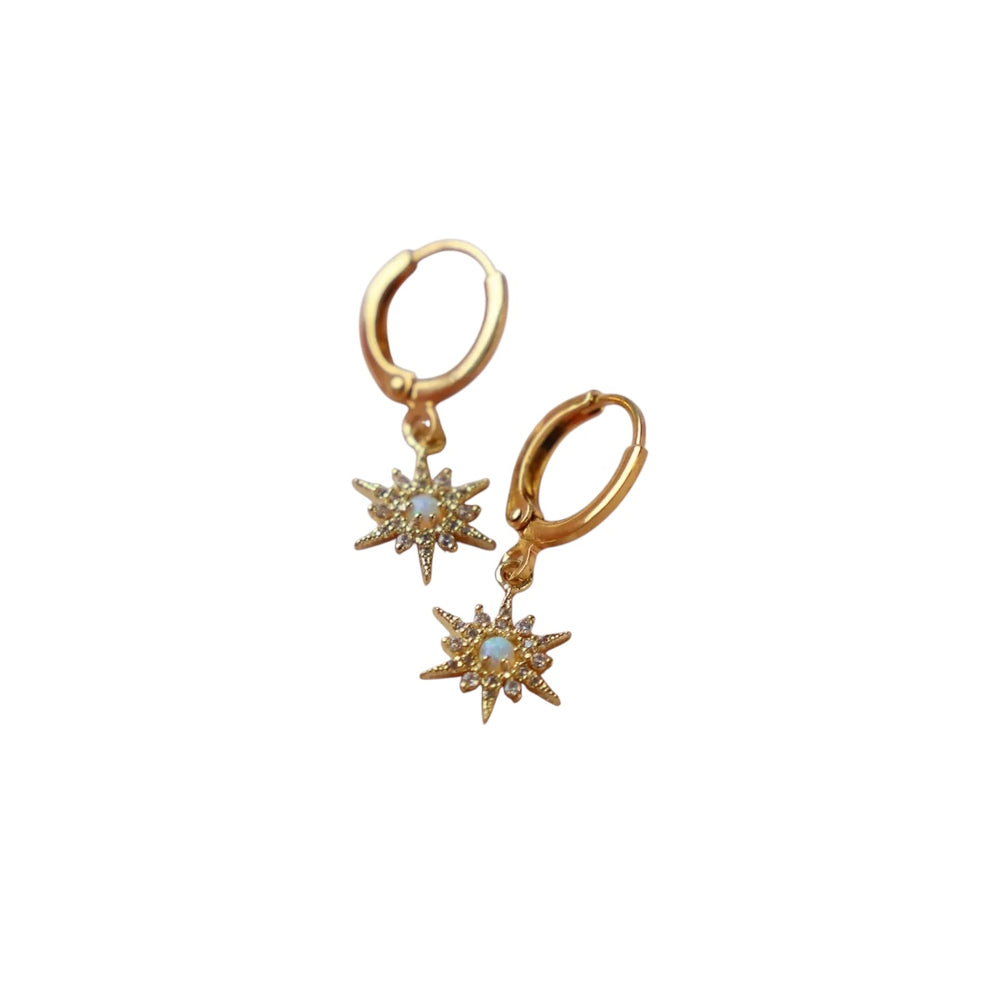 Opalite Starburst Huggies