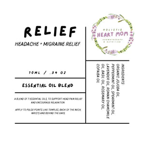 Essential Oil Blend For Headache + Migraine Relief