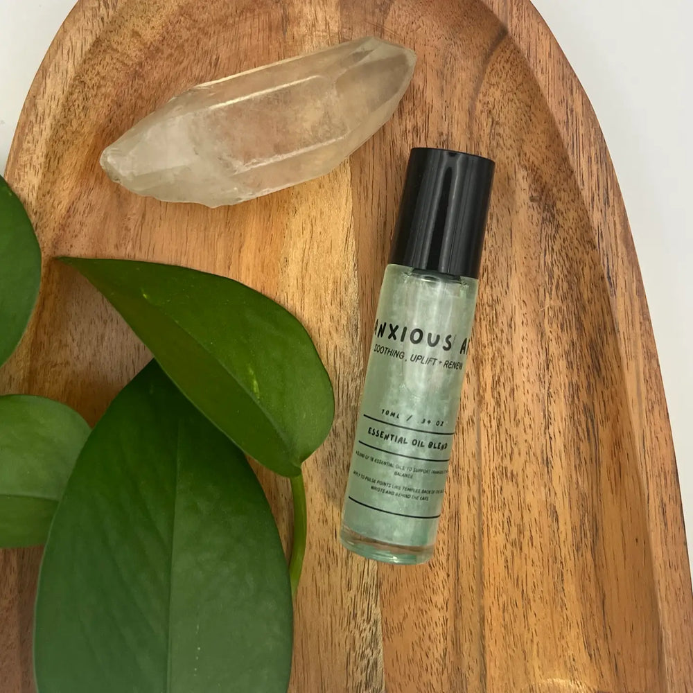 Essential Oil Blend For Anxiety: Sooth, Uplift + Renew