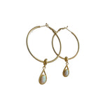 Always On My Mind Opal Hoops