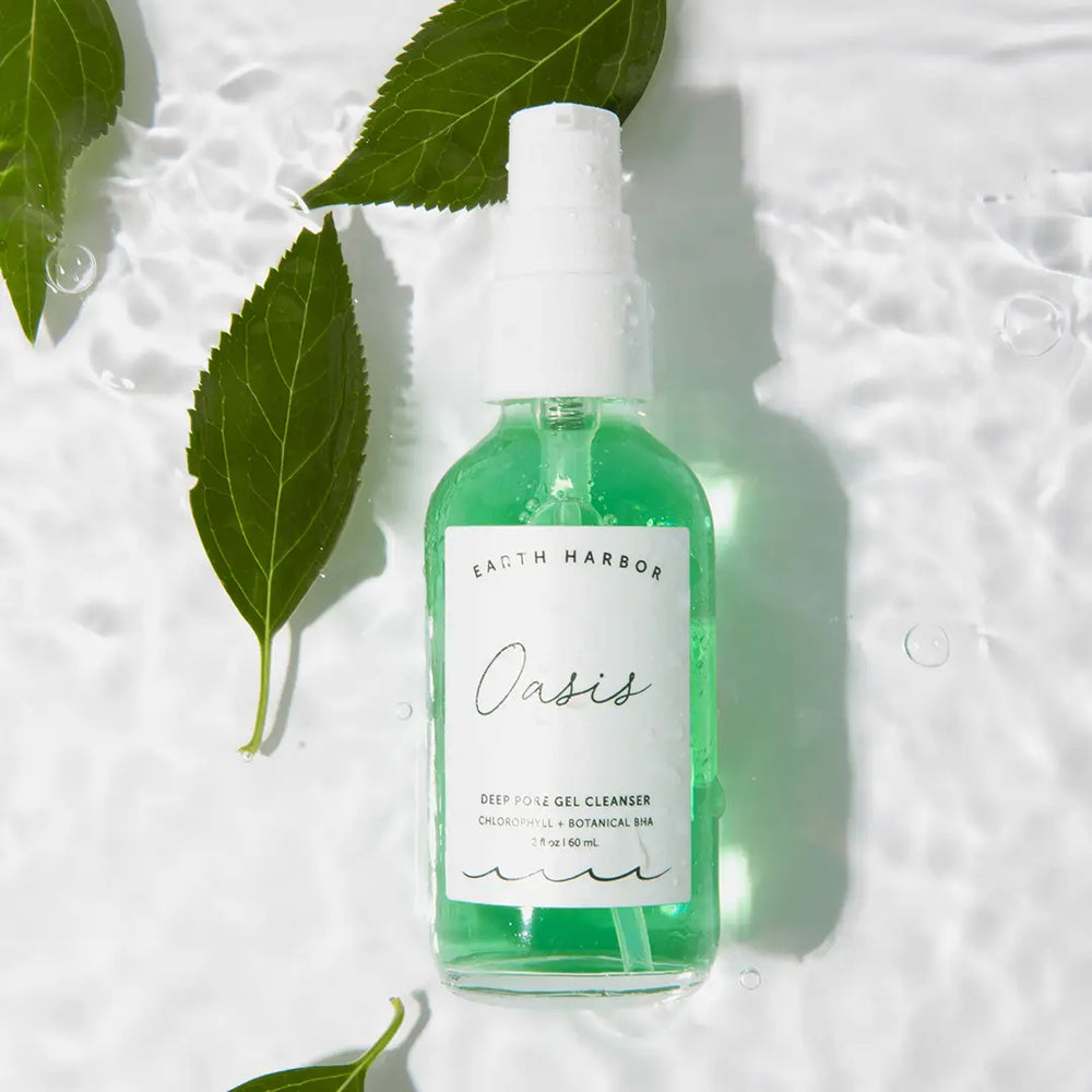 Deep Pore Gel Cleanser: Chlorophyll + Botanical Bha