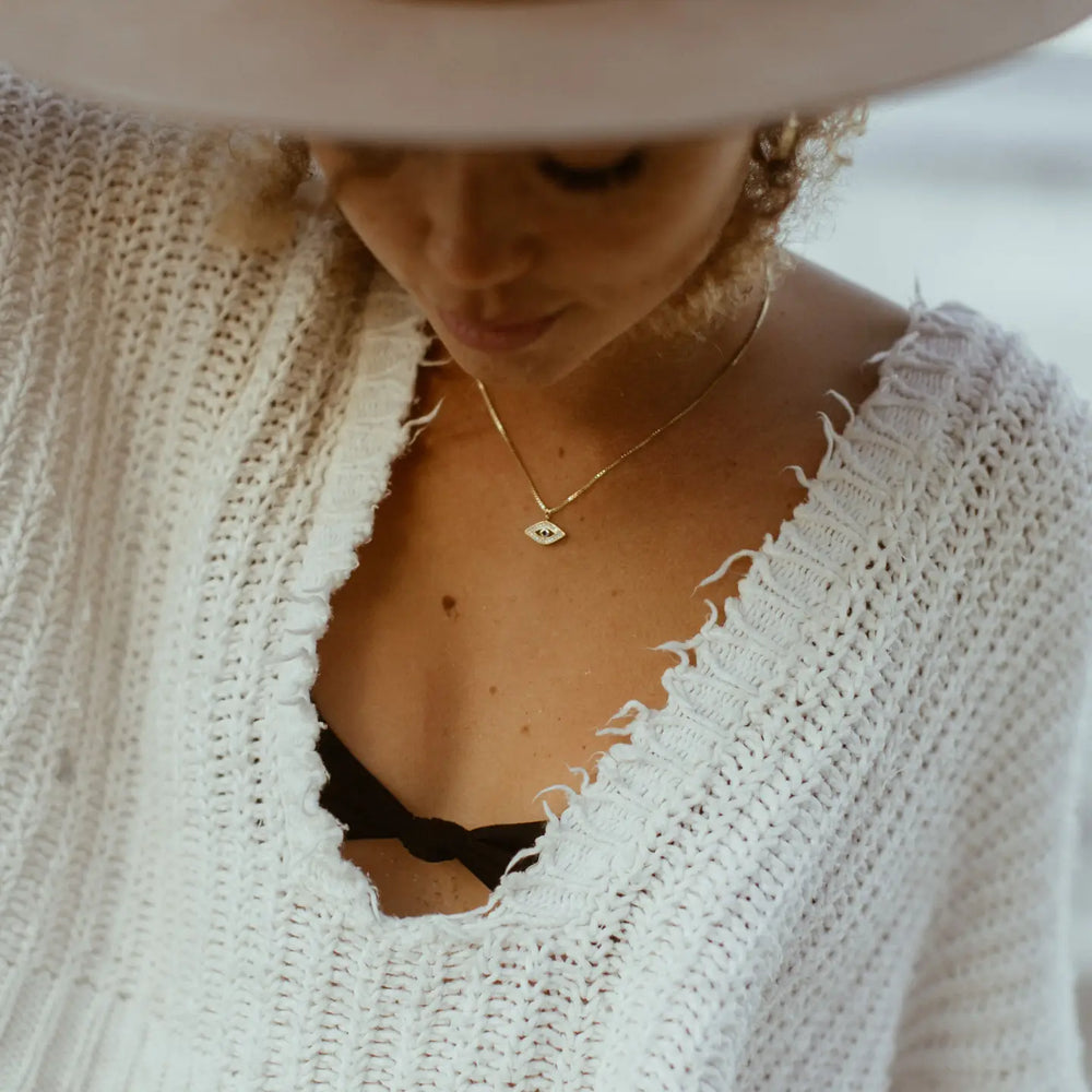 Rhiannon Evil Eye Necklace