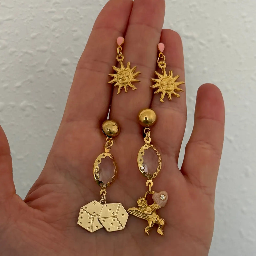 Love's A Gamble Earrings