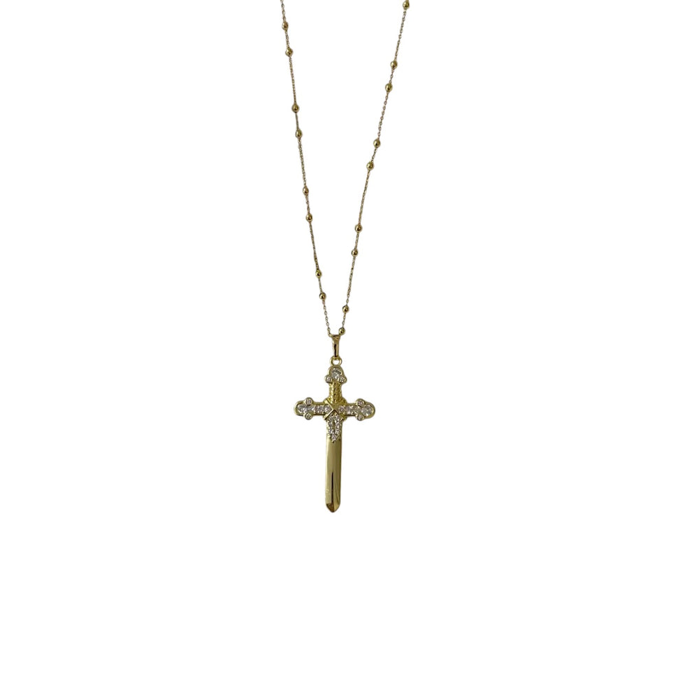 Golden Dagger Necklace
