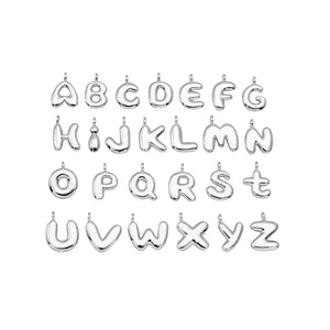 Gold-Filled Alphabet Balloon Initial Pendant Charm