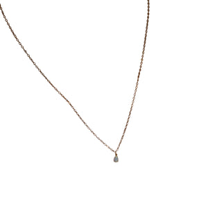 Opal Teardrop Necklace
