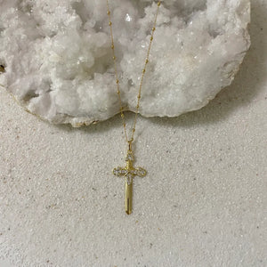 Golden Dagger Necklace