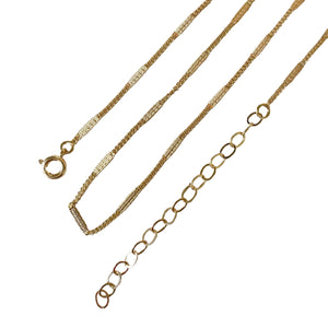 Pressed Detail Belly Chain