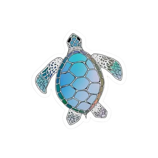 Sea Turtle Sticker - Ocean Sticker