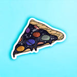 Planet Pizza Sticker