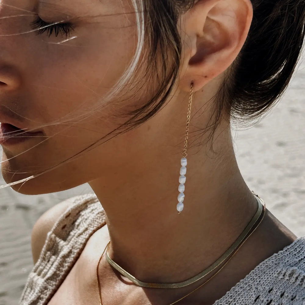 Tiana Pearl Earrings