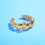 Twisted & Twined Spiral Gold Ring
