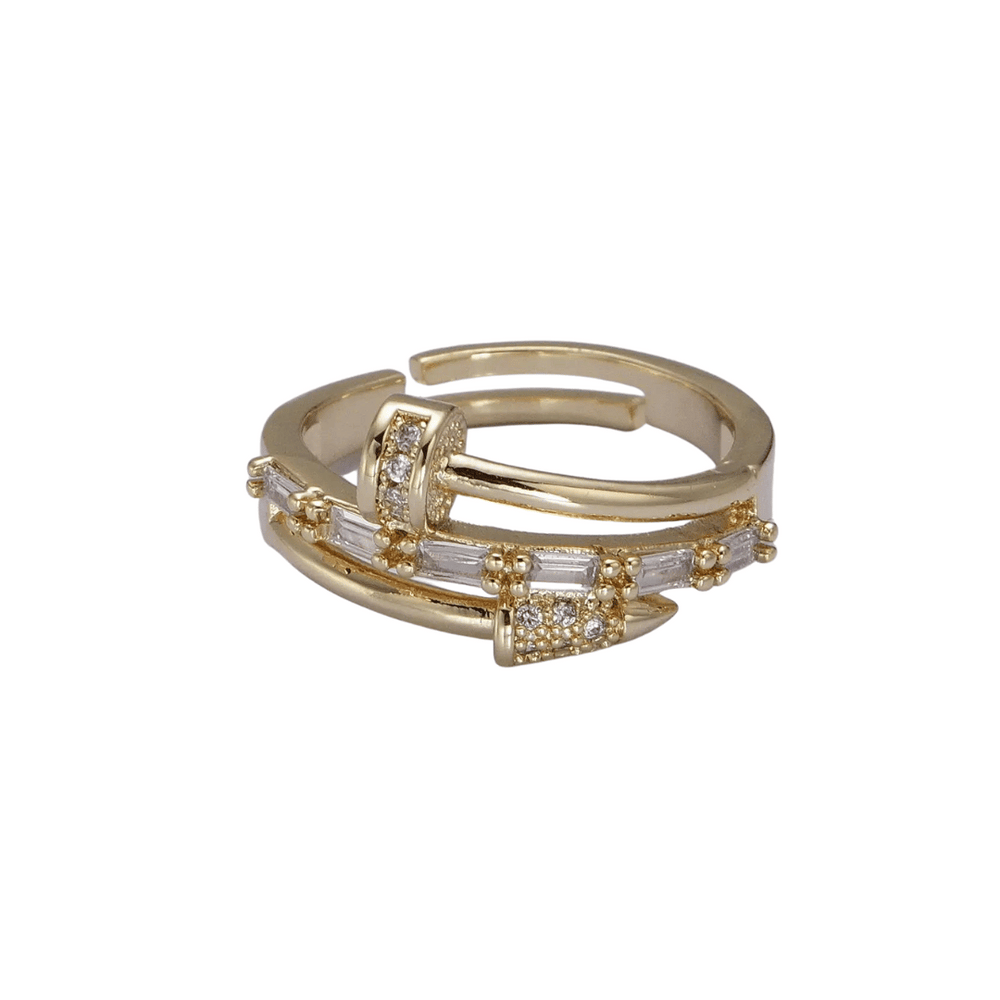 Diamond Nail Ring