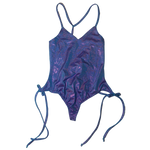Violet Deep Pink Razor Back One Piece